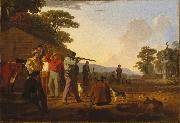 George Caleb Bingham Shooting for the Beef china oil painting artist